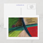 De rivier briefkaart (Voorkant / Achterkant)