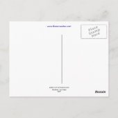 De rivier briefkaart (Achterkant)