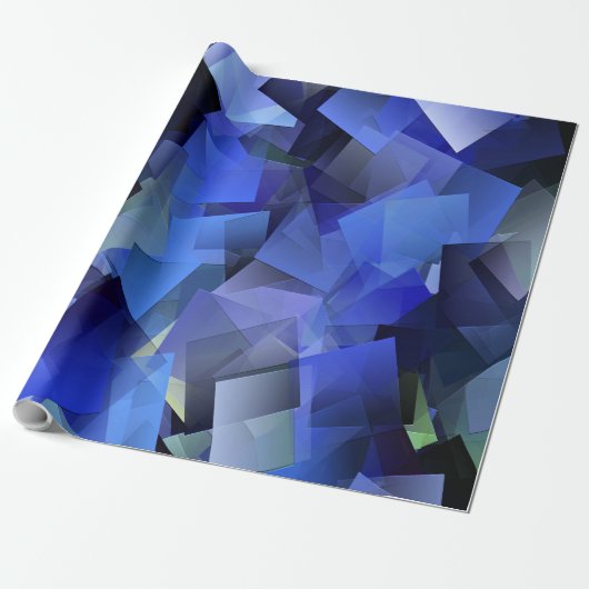 De rivier..... cadeaupapier (Uitgerold)