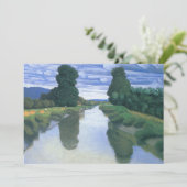 De rivier de Berville, Felix Vallotton, Fine Art (Staand voorkant)