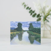 De rivier de Berville, Felix Vallotton, Fine Art Briefkaart (Staand voorkant)