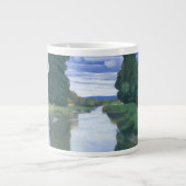 De rivier de Berville, Felix Vallotton, Fine Art Grote Koffiekop (Voorkant)