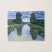 De rivier de Berville, Felix Vallotton, Fine Art Legpuzzel (Horizontaal)