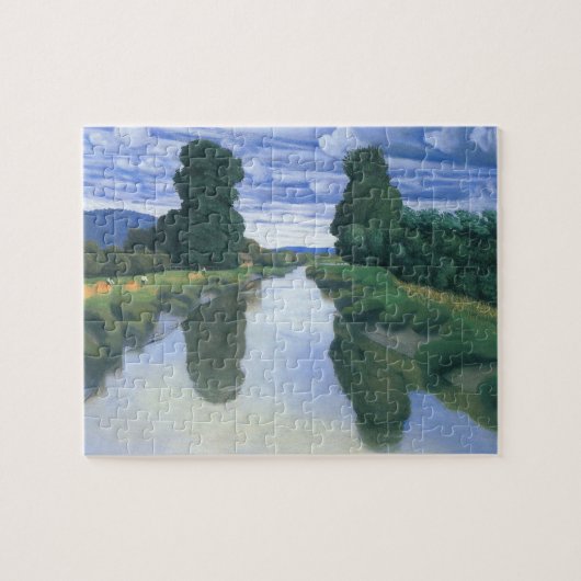 De rivier de Berville, Felix Vallotton, Fine Art Legpuzzel (Horizontaal)