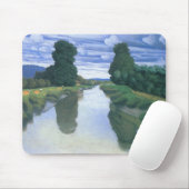 De rivier de Berville, Felix Vallotton, Fine Art Muismat (Met muis)