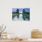 De rivier de Berville, Felix Vallotton, Fine Art Poster (Keuken)