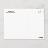 De rivier de la Cliff Briefkaart (Achterkant)