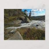 De rivier de la Cliff Briefkaart (Voorkant)