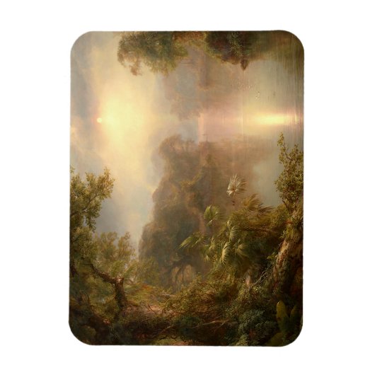 De rivier de Licht, de Frederic Edwin Church Magneet (Verticaal)