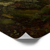 De rivier de Licht, de Frederic Edwin Church Poster (Hoek)