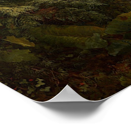 De rivier de Licht, de Frederic Edwin Church Poster (Hoek)