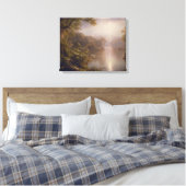 De rivier de Licht (morgen in de tropen) Canvas Afdruk (Insitu (Slaapkamer))