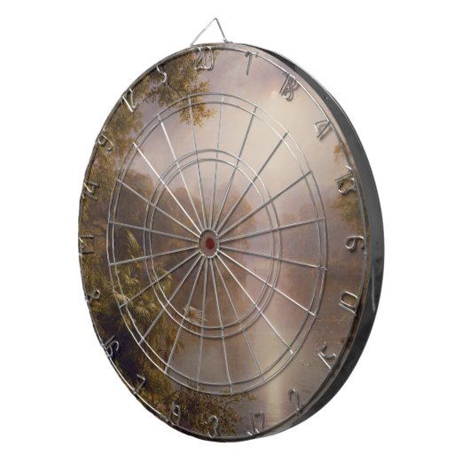 De rivier de Licht (morgen in de tropen) Dartbord (Voorkant Rechts)