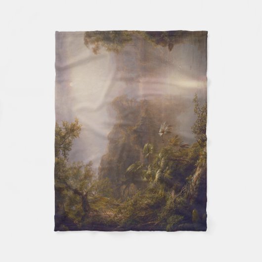 De rivier de Licht (morgen in de tropen) Fleece Deken (Voorkant)