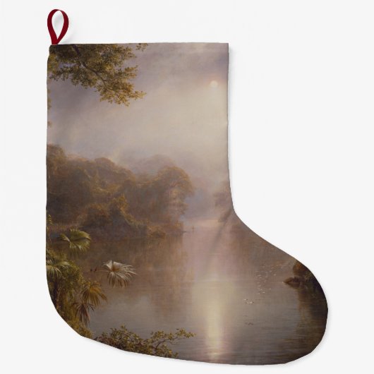 De rivier de Licht (morgen in de tropen) Grote Kerstsok (Voorkant)