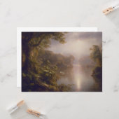 De rivier de Licht (morgen in de tropen) Kaart (Voorkant / Achterkant in situ)