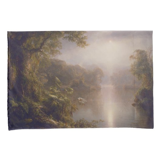 De rivier de Licht (morgen in de tropen) Kussensloop (Voorkant-Rechts)