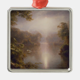 De rivier de Licht (morgen in de tropen) Metalen Ornament