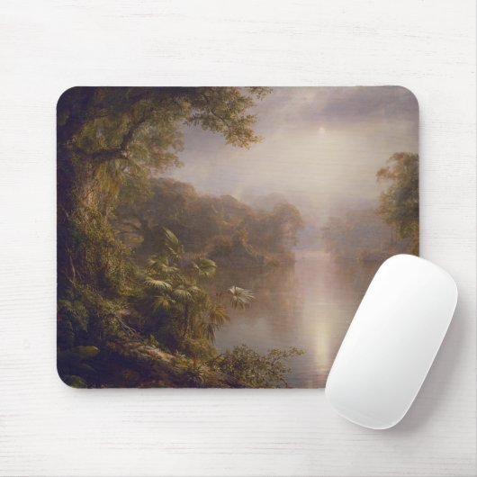 De rivier de Licht (morgen in de tropen) Muismat (Met muis)