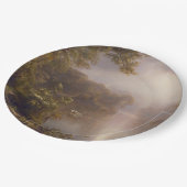 De rivier de Licht (morgen in de tropen) Papieren Bordje (Gekanteld)