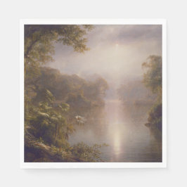 De rivier de Licht (morgen in de tropen) Servet