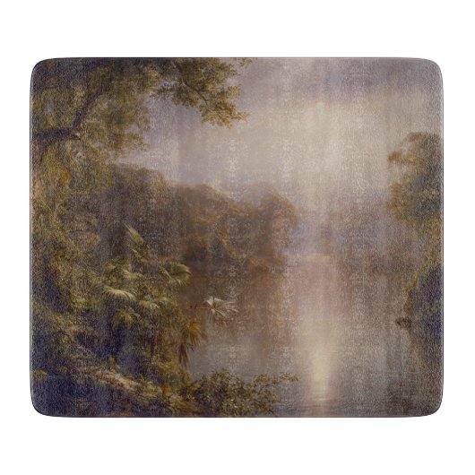 De rivier de Licht (morgen in de tropen) Snijplank (Voorkant)