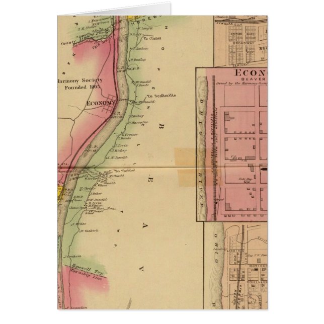 De rivier de Ohio en de vallei 10 (Voorkant)