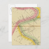 De rivier de Ohio en de vallei 11 Briefkaart (Voorkant / Achterkant)