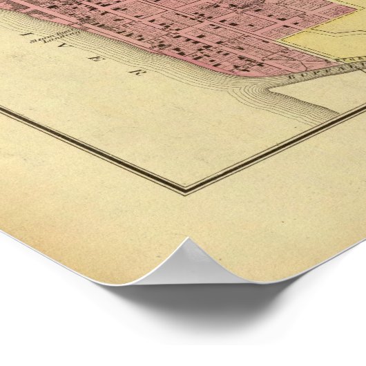 De rivier de Ohio en de vallei 7 Poster (Hoek)