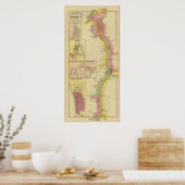 De rivier de Ohio en de vallei 7 Poster (Keuken)