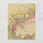 De rivier de Ohio en de vallei Briefkaart (Voorkant)