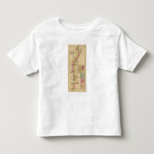 De rivier de Ohio en de vallei Kinder Shirts (Voorkant)