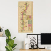 De rivier de Ohio en de vallei Poster (Thuiskantoor)