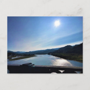 de rivier de Rogue, OF Briefkaart