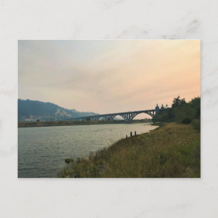de rivier de Rogue, OF Briefkaart