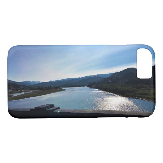 de rivier de Rogue, OF Case-Mate iPhone Case (Achterkant (Horizontaal))