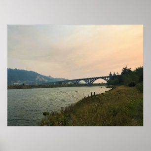 de rivier de Rogue, OF Poster