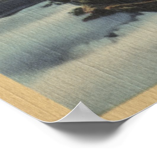 De rivier de Rogue, Oregon - Uitzicht van de boven Poster (Hoek)