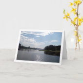 De rivier de Weichsel, landschap van Kraków Kaart (Gele Bloem)