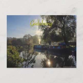 De rivier de Wey Godalming - Mooi! Briefkaart
