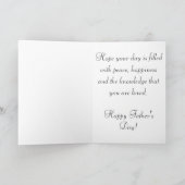 De rivier door de wilde natuur kaart (Binnen)