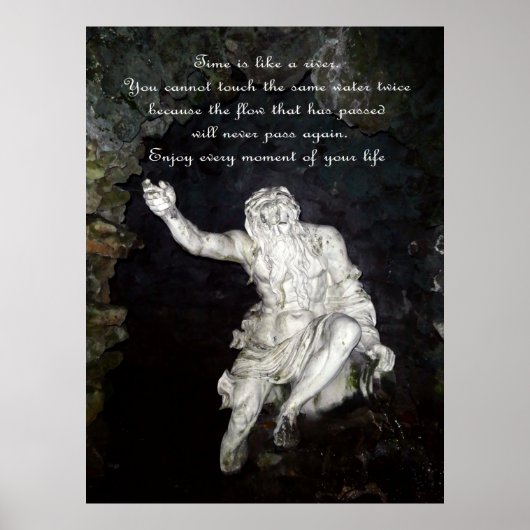 De rivier God. Poster (Voorkant)