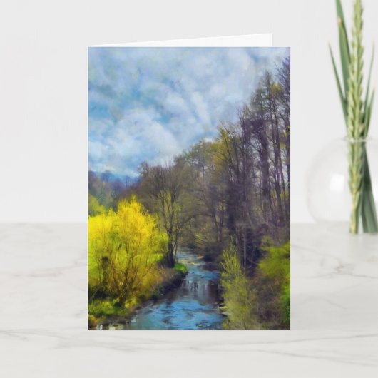 De rivier kaart (Voorkant)