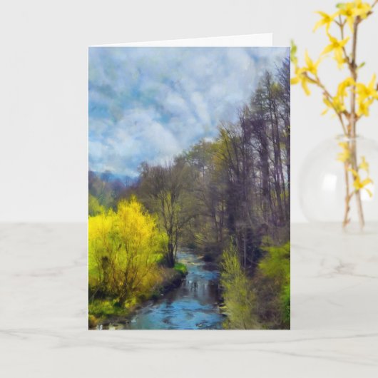 De rivier kaart (Gele Bloem)