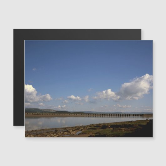 De rivier Kent bij Arnside Cumbria Engeland (Voorkant / Achterkant)