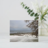 De rivier Kent in de winter Briefkaart (Staand voorkant)
