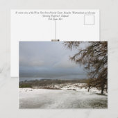 De rivier Kent in de winter Briefkaart (Voorkant / Achterkant)