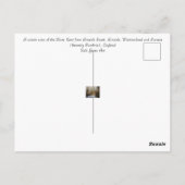 De rivier Kent Winter Briefkaart (Achterkant)