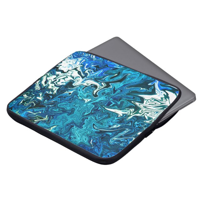 De rivier..... laptop sleeve (Voorkant top)