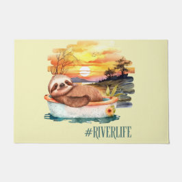 De rivier Life Sloth | Zomerplezier Deurmat